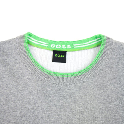 Hugo Boss Ritom Curved Logo Sweatshirt Grey 059