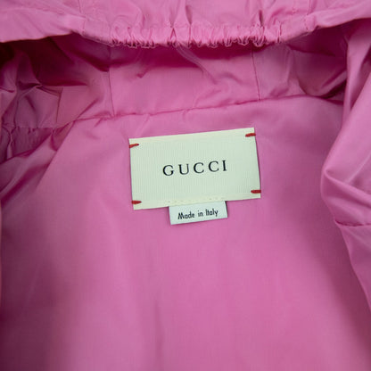 Gucci Junior Gg Interlocking Nylon Jacket Pink
