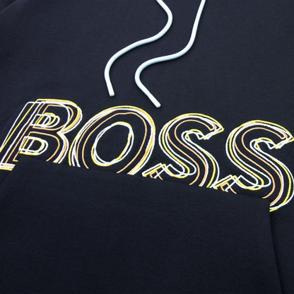 Hugo Boss Soody 1 Hoodied Sweatshirt Dark Navy 402