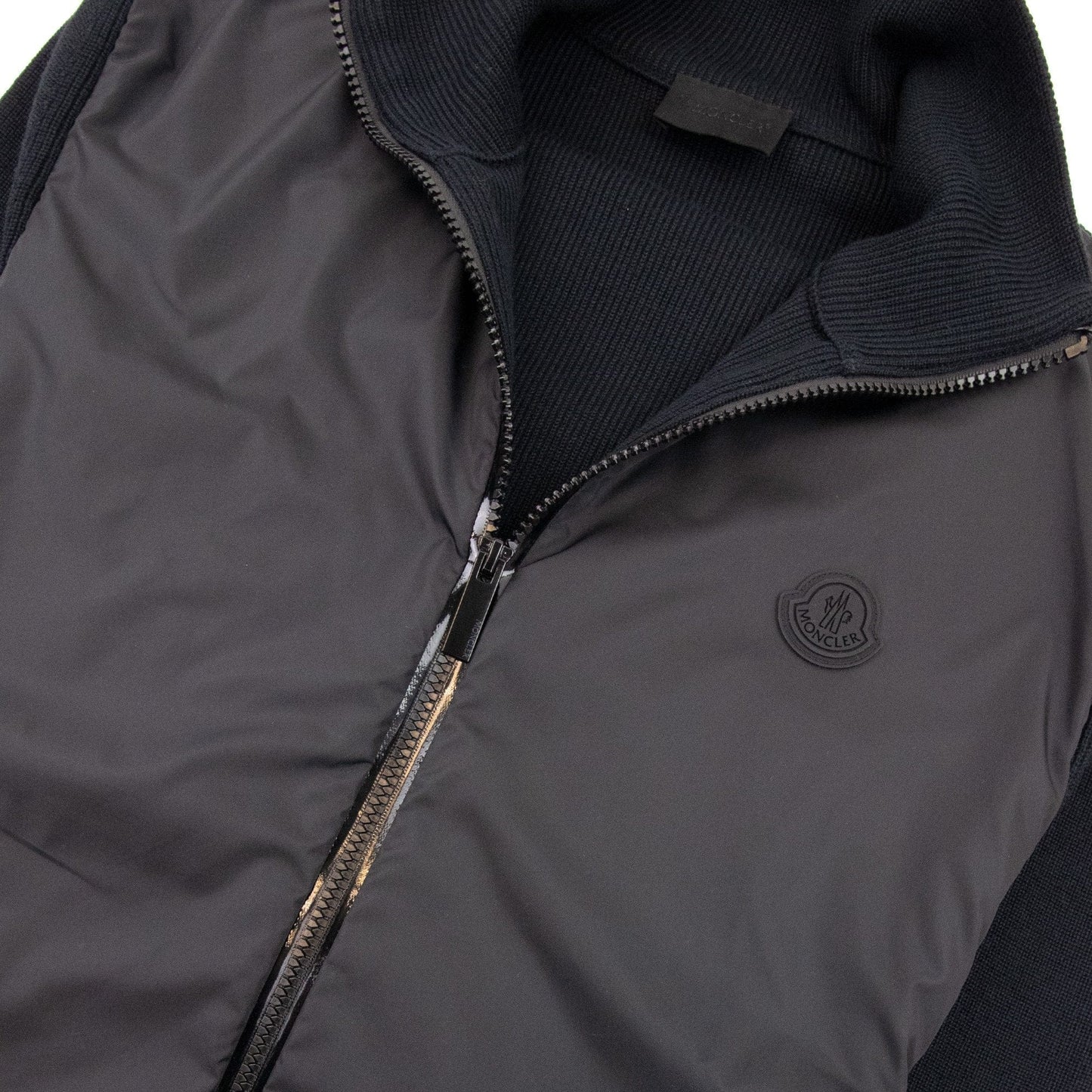 Moncler Wool Cardigan Black 999