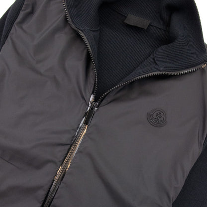 Moncler Wool Cardigan Black 999