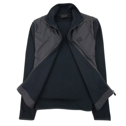 Moncler Wool Cardigan Black 999