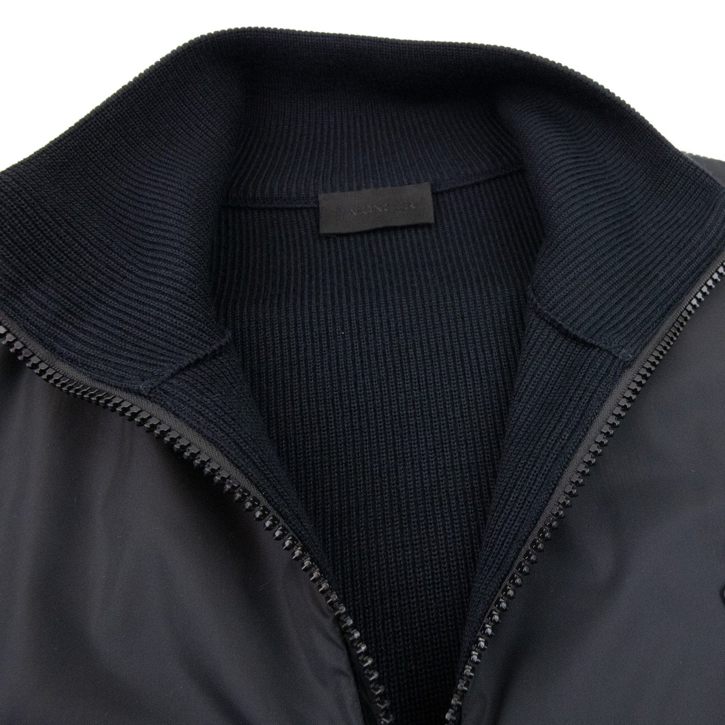 Moncler Wool Cardigan Black 999