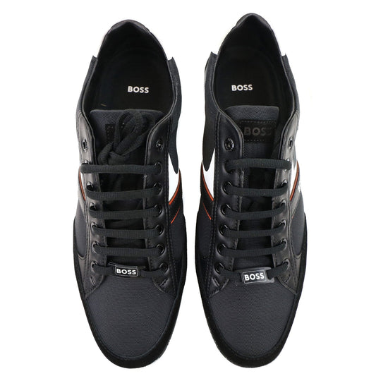 Hugo Boss Saturn Low Top Trainer Black 008