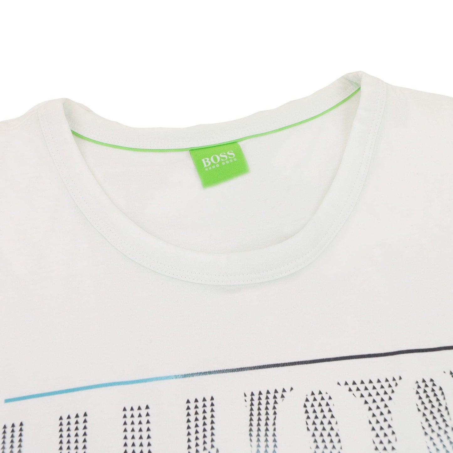 Hugo Boss Tee 12 Logo T Shirt White 100