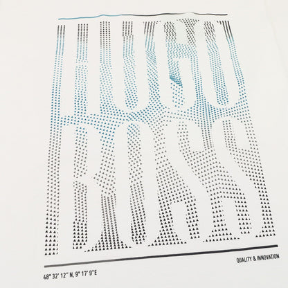 Hugo Boss Tee 12 Logo T Shirt White 100
