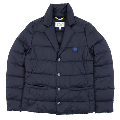 Armani Junior Padded Blazer Jacket Navy
