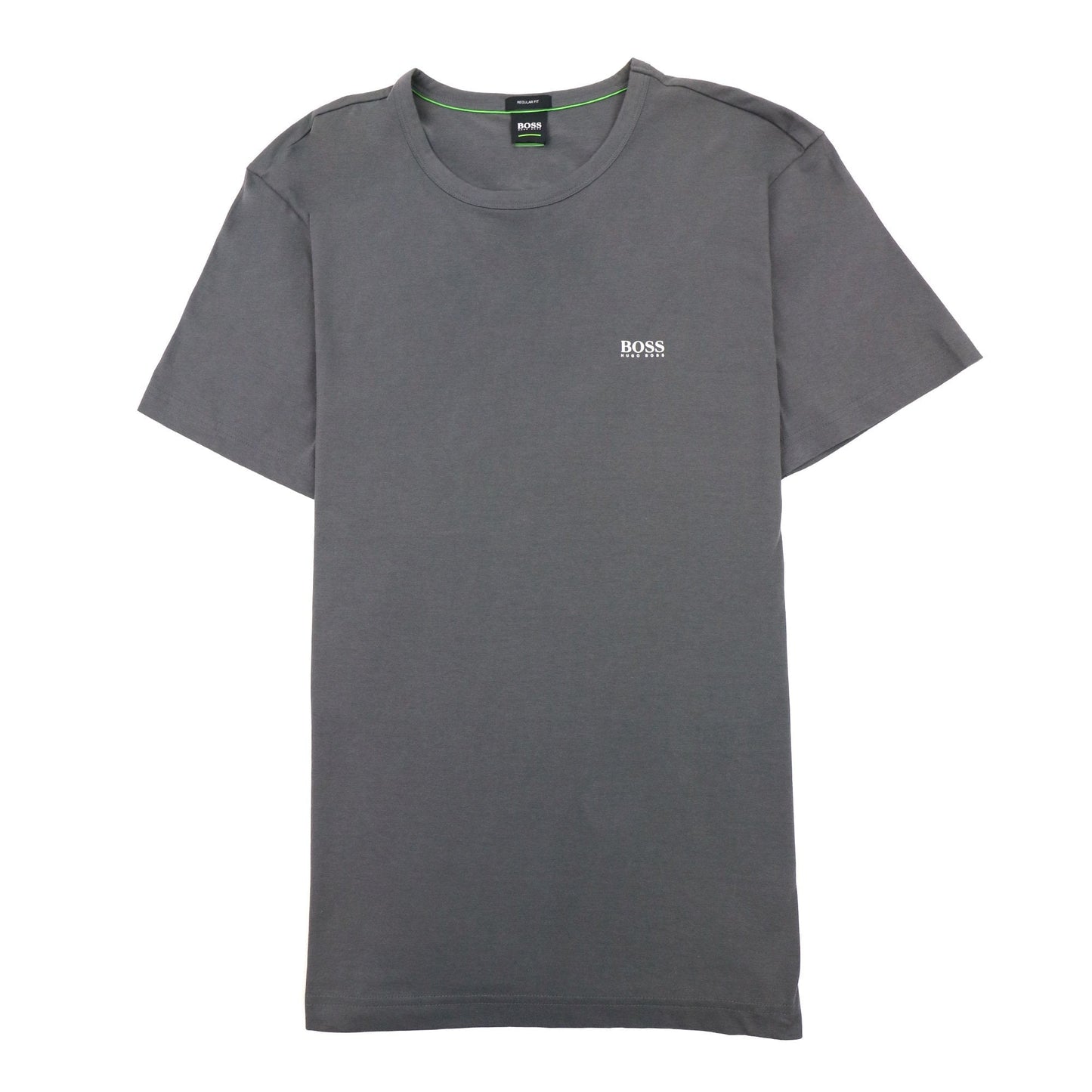 Hugo Boss Tee Chest Logo Tshirt Dark Grey