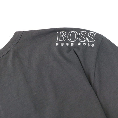 Hugo Boss Tee Chest Logo Tshirt Dark Grey