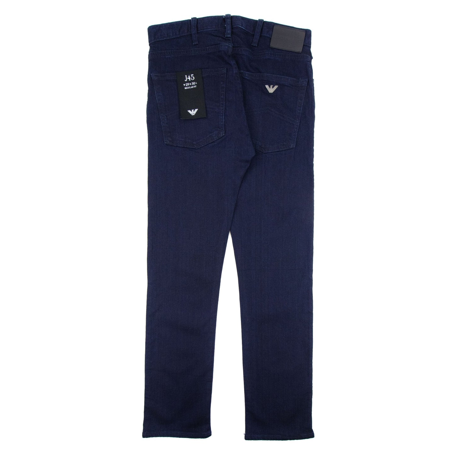 Emporio Armani J45 Regular Fit Denim Jeans Navy Blue