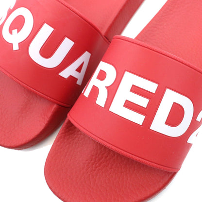 Dsquared2 Logo Sliders Red/white