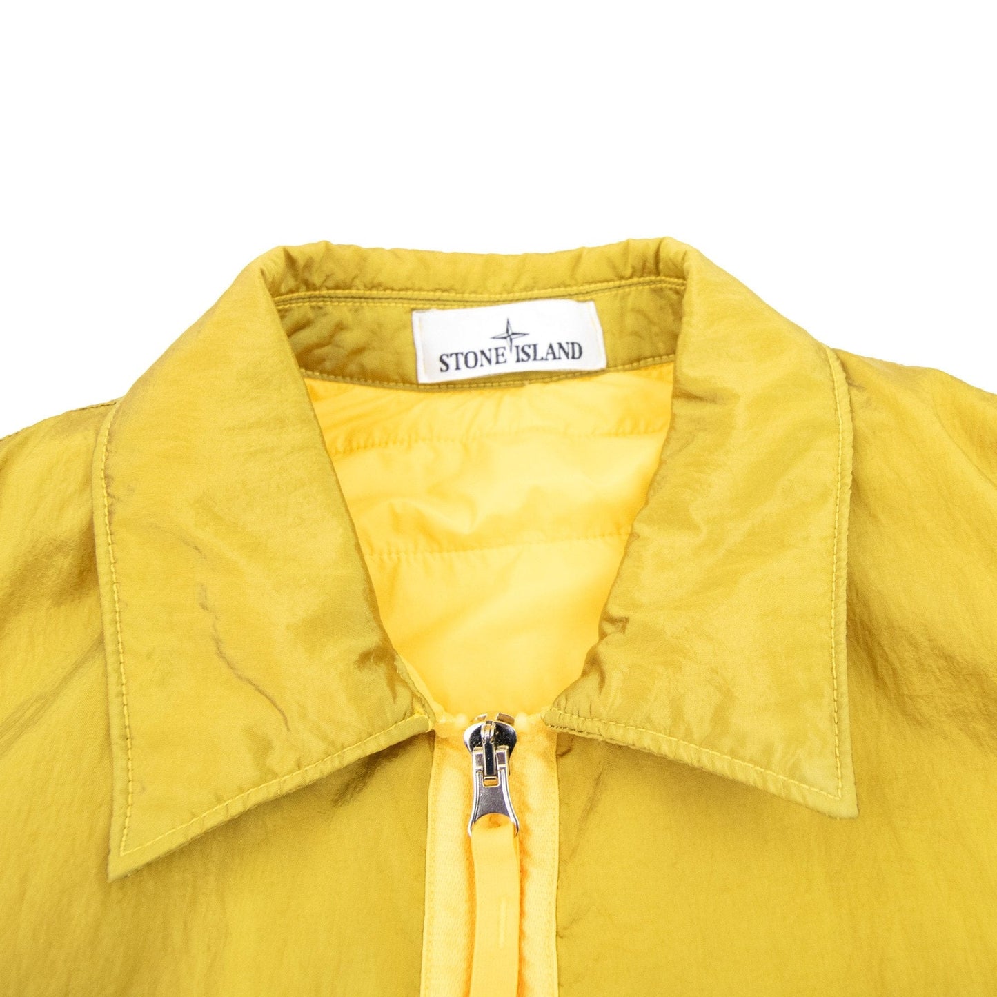 Stone Island Q0519 Nylon Metal In Econyl Regenerated Nylon Tc Yellow V0030