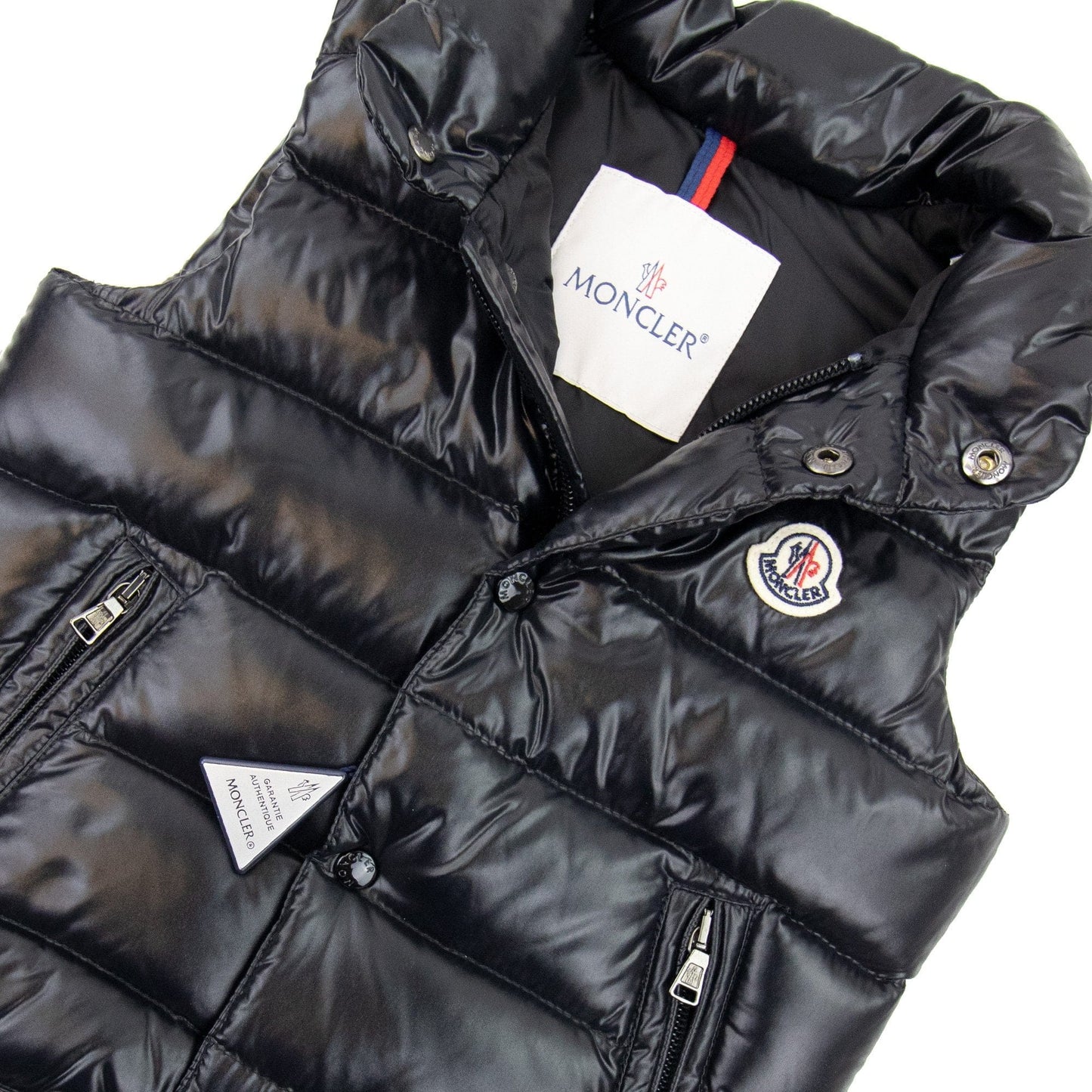 Moncler Junior Bernard Down Gilet Black 999