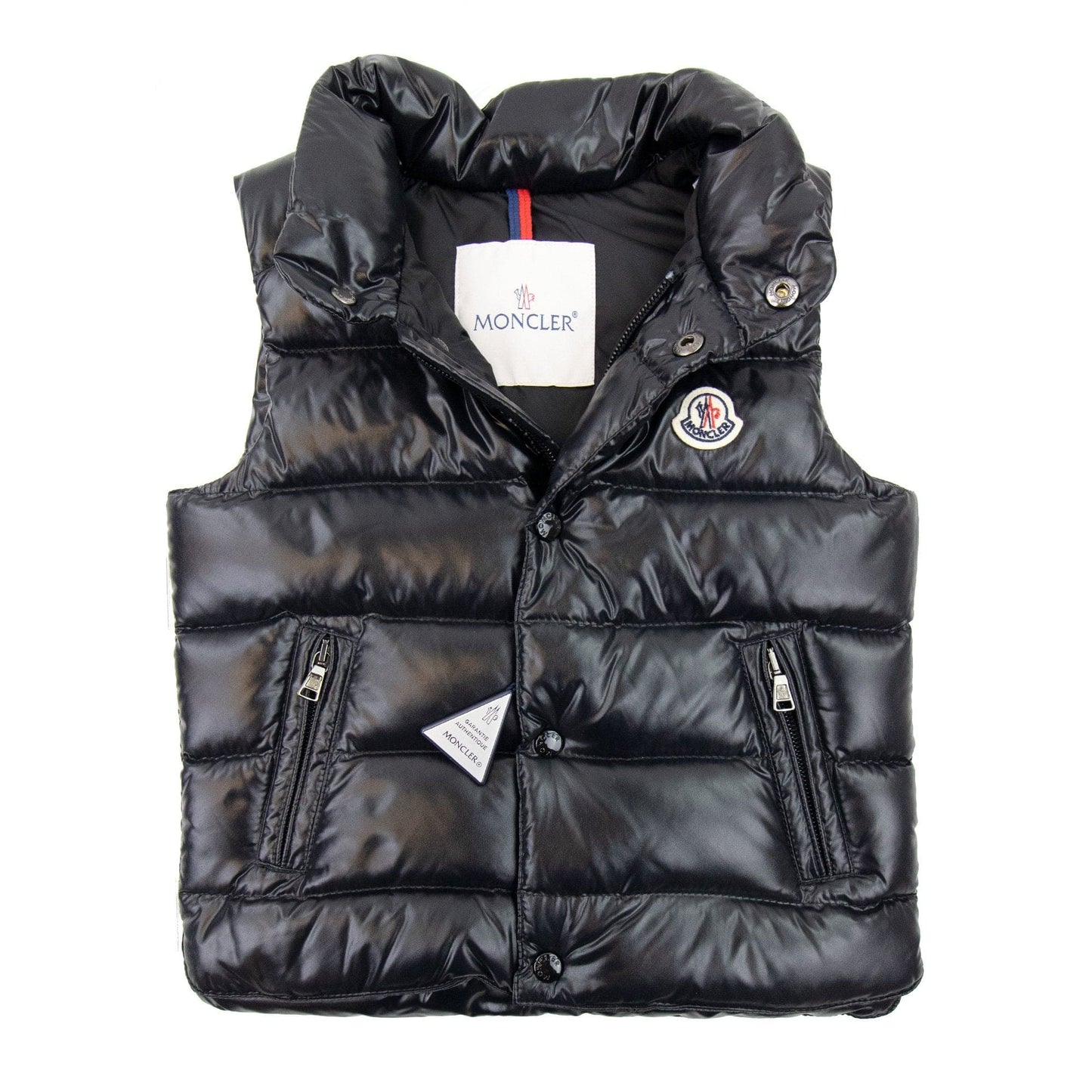 Moncler Junior Bernard Down Gilet Black 999