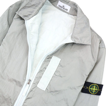 Stone Island Q0519 Nylon Metal In Econyl Regenerated Nylon Tc Grey V0061