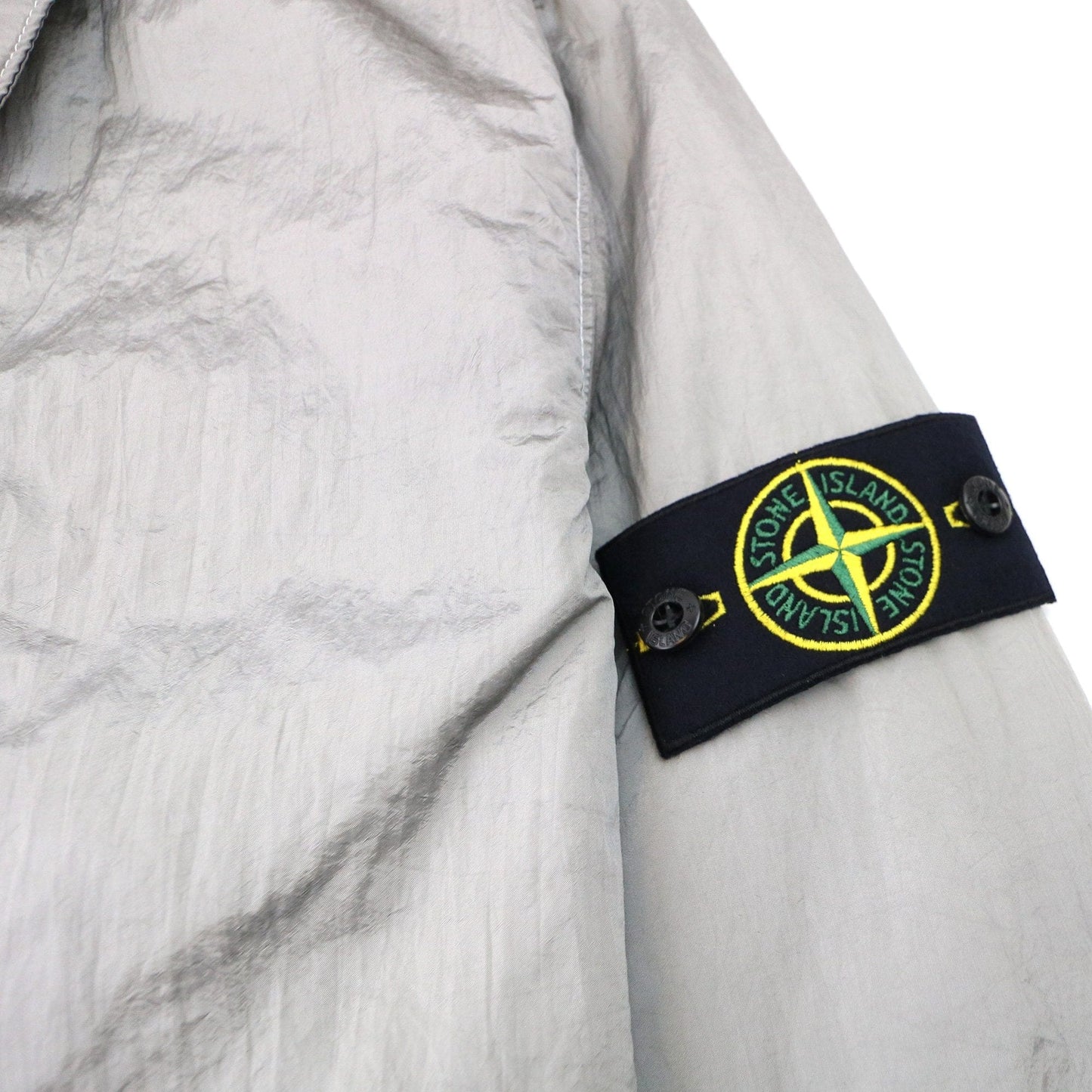 Stone Island Q0519 Nylon Metal In Econyl Regenerated Nylon Tc Grey V0061