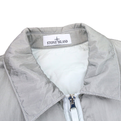 Stone Island Q0519 Nylon Metal In Econyl Regenerated Nylon Tc Grey V0061