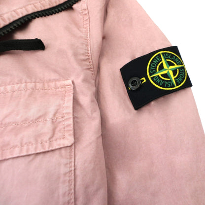 Stone Island 114wn T.co+old Overshirt Detachable Hood Pink