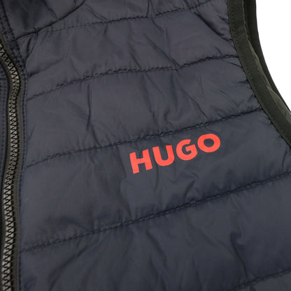 Hugo Bentino2221 Padded Gilet Dark Blue 405