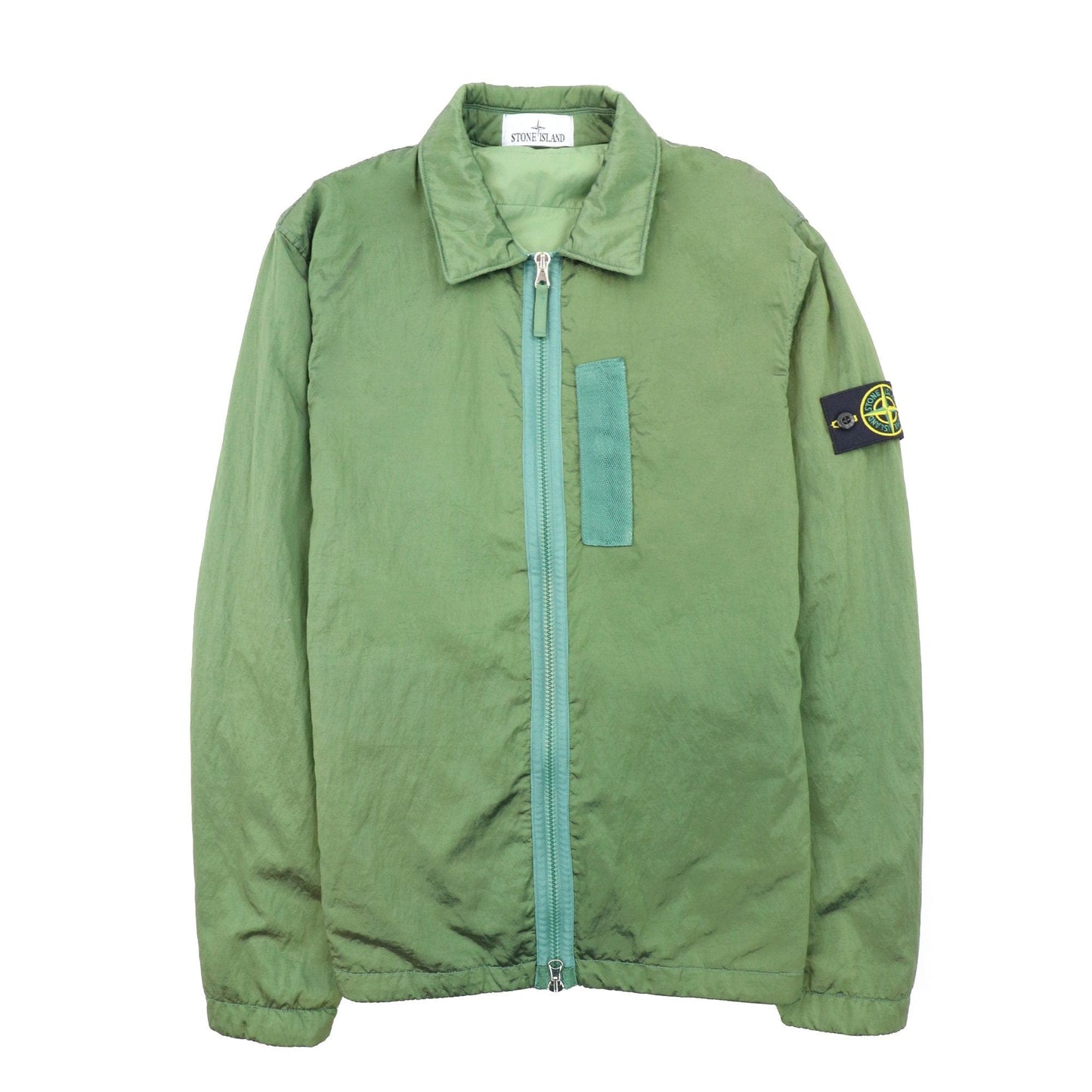 Stone Island Q0519 Nylon Metal In Econyl Regenerated Nylon Tc Green V0058
