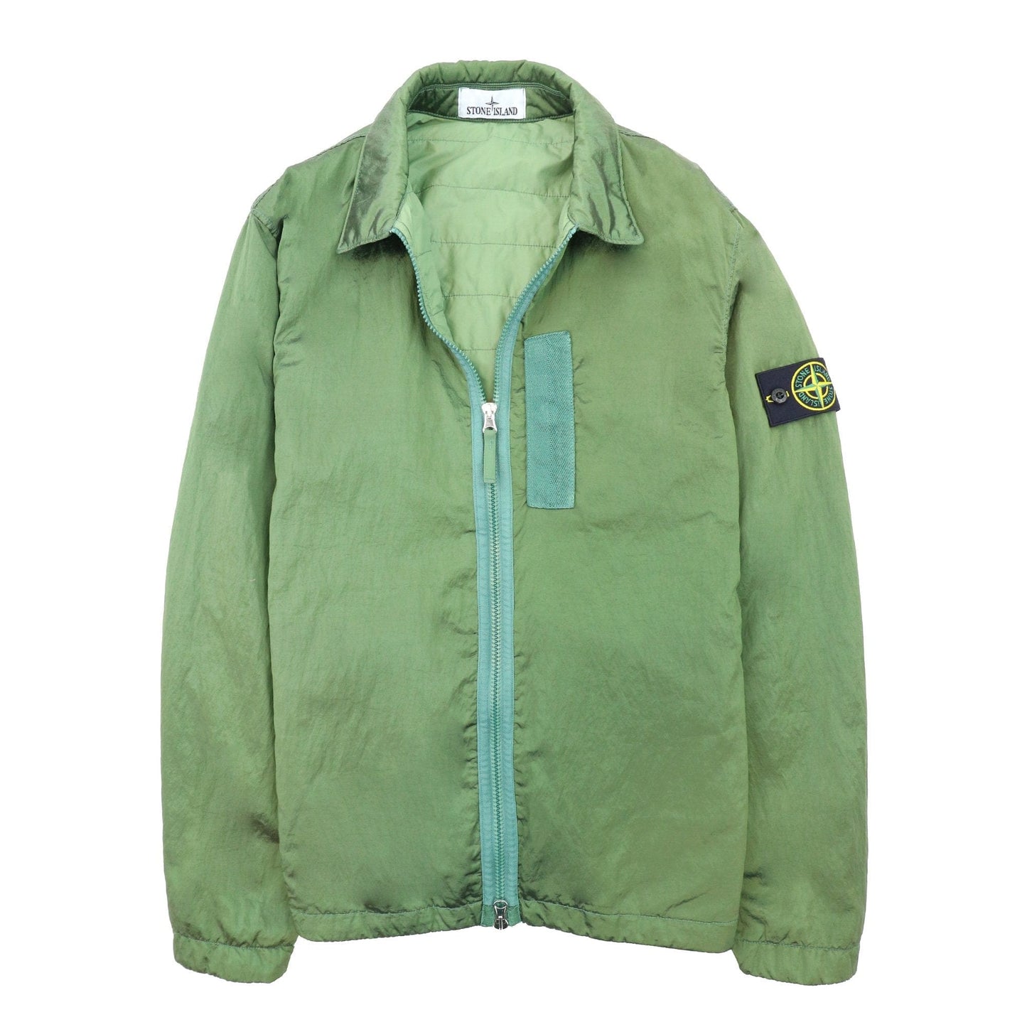 Stone Island Q0519 Nylon Metal In Econyl Regenerated Nylon Tc Green V0058