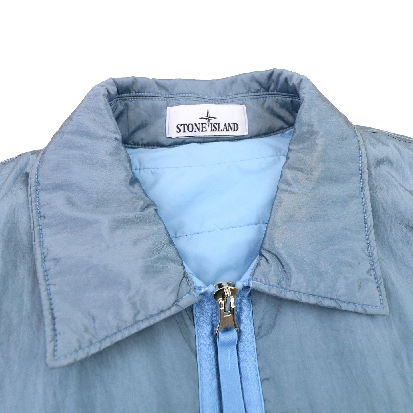 Stone Island Q0519 Nylon Metal In Econyl Regenerated Nylon Tc Blue V0046
