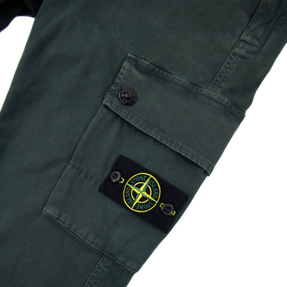 Stone Island 303l1 T.co+old Cargo Trousers Green V0157