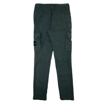Stone Island 303l1 T.co+old Cargo Trousers Green V0157