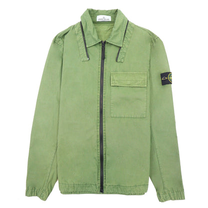 Stone Island 114wn T.co+old Overshirt Detachable Hood Khaki V0158
