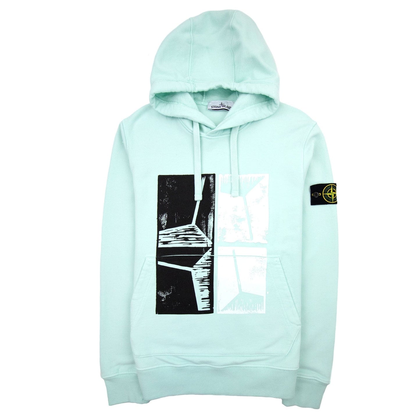 Stone Island 64182 Xilografia Four Hoody Mint Green V0044