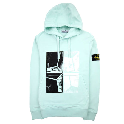 Stone Island 64182 Xilografia Four Hoody Mint Green V0044