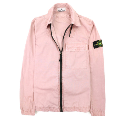 Stone Island 114wn T.co+old Overshirt Detachable Hood Pink