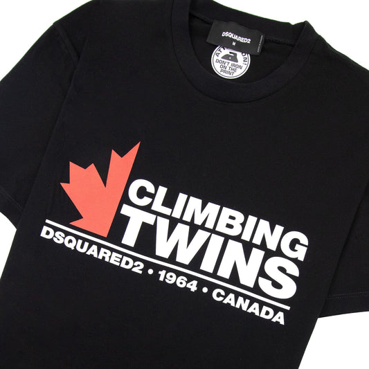 Dsquared2 Climbing Twins T-shirt Black
