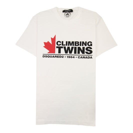 Dsquared2 Climbing Twins T-shirt White