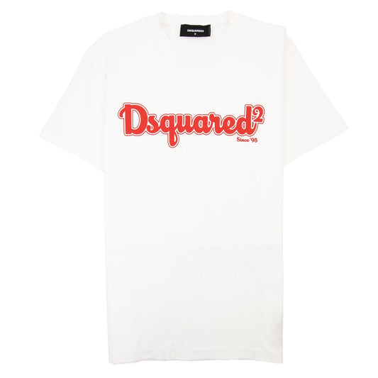 Dsquared2 D2 Patch Logo T-shirt White