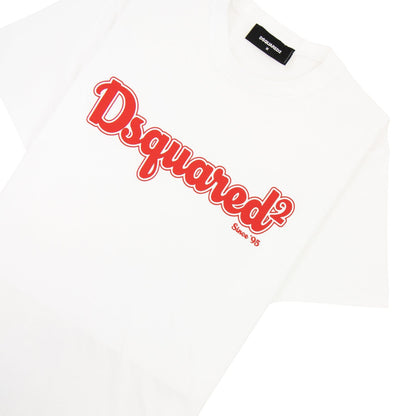 Dsquared2 D2 Patch Logo T-shirt White