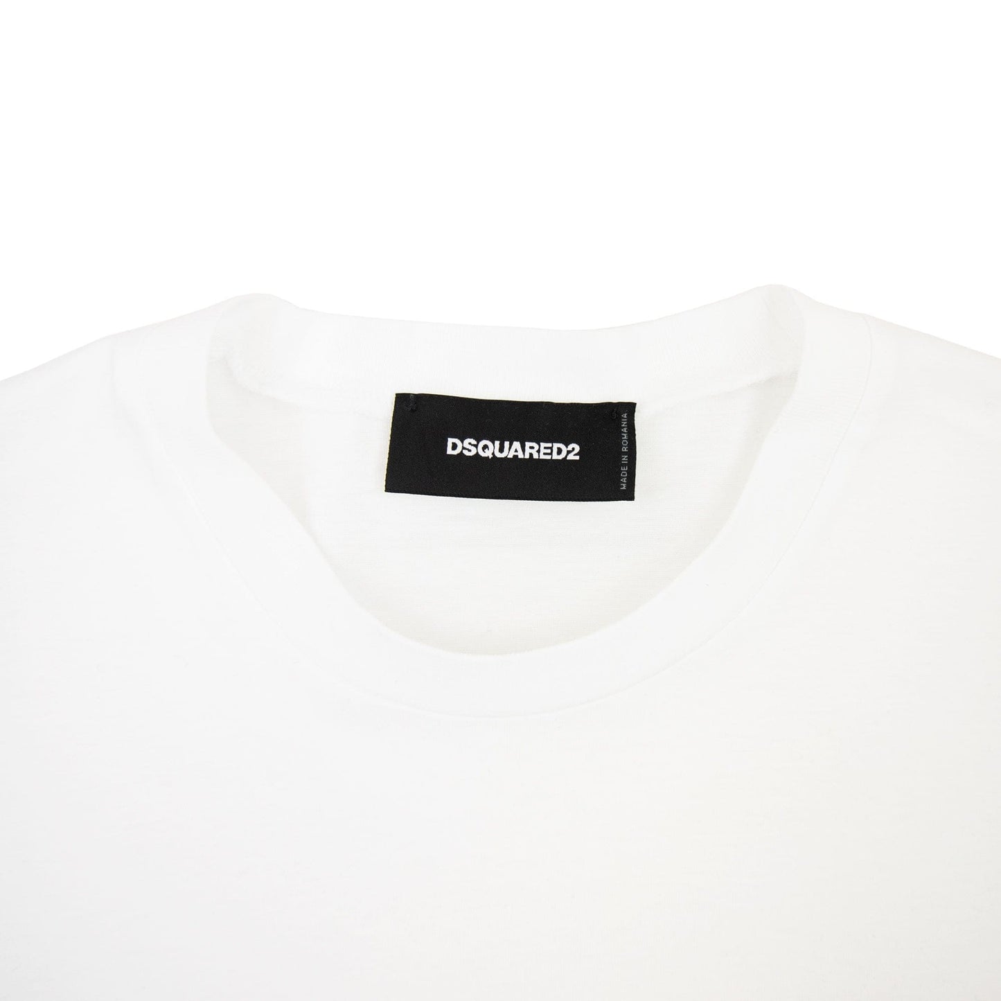 Dsquared2 D2 Patch Logo T-shirt White