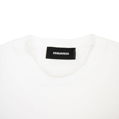 Dsquared2 D2 Patch Logo T-shirt White