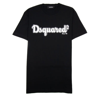 Dsquared2 D2 Patch Logo T-shirt Black
