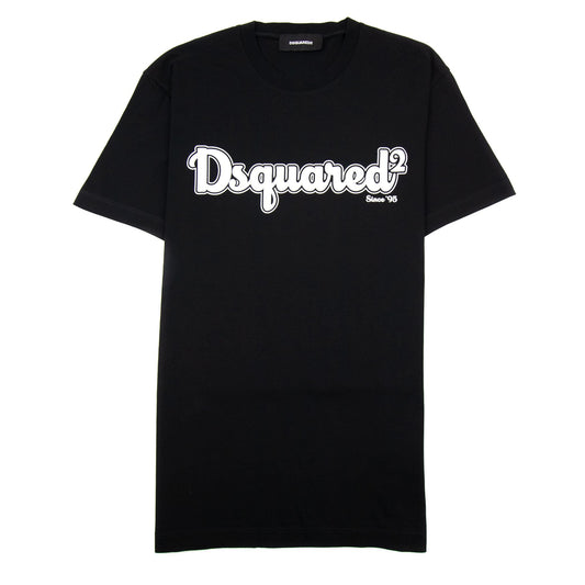 Dsquared2 D2 Patch Logo T-shirt Black