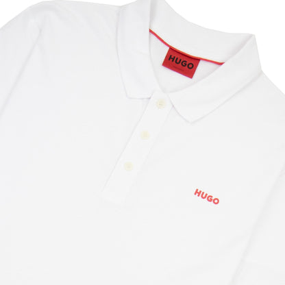Hugo Donos222 Regular Fit Polo White 100