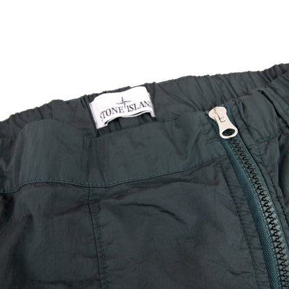 Stone Island 31619 Nylon Metal In Econyl Regenerated Trouser Dark Teal Green V0057