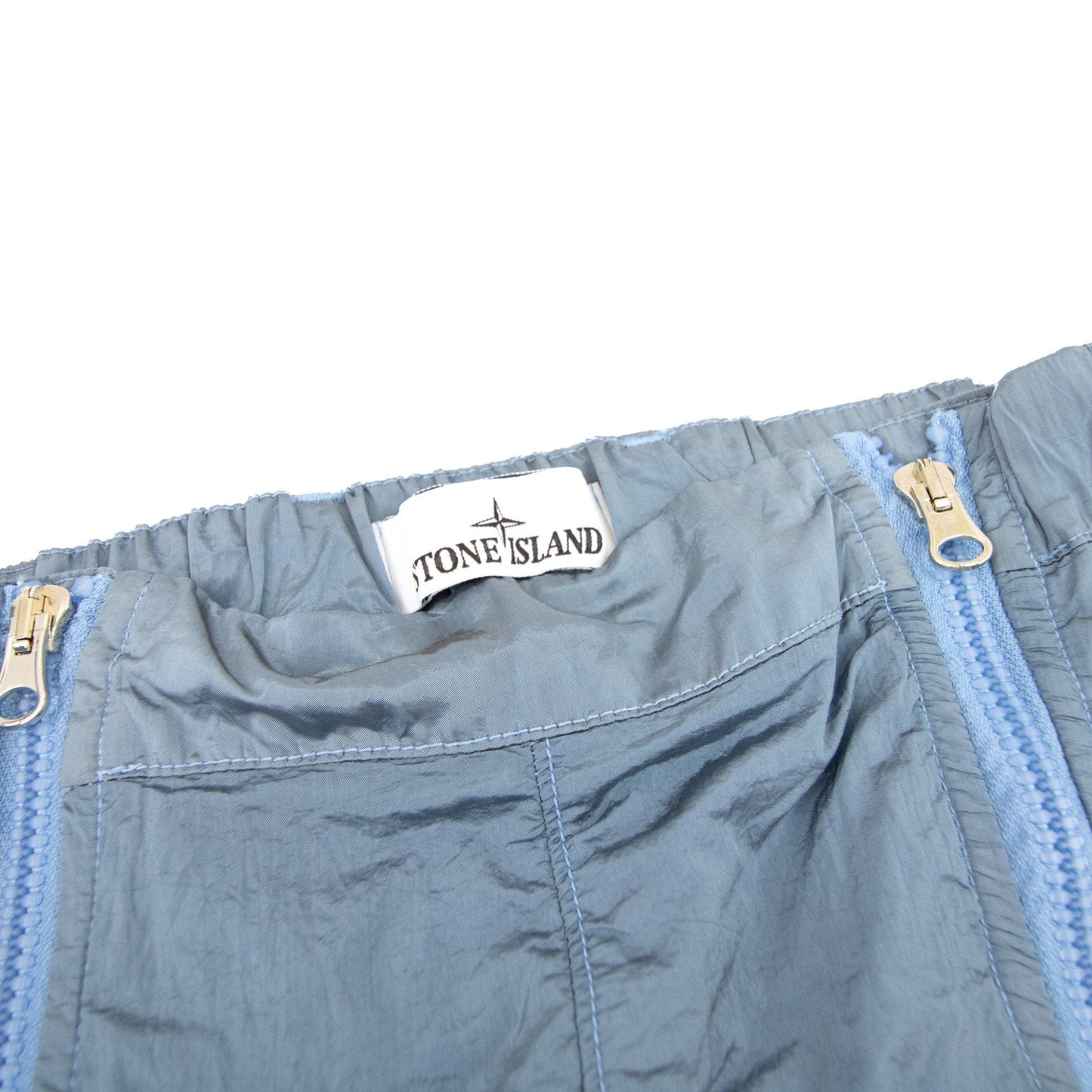 Stone Island 31619 Nylon Metal In Econyl Regenerated Trouser Pastel Blue V0046