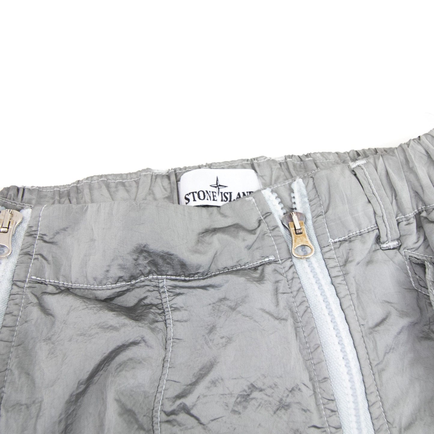 Stone Island 31619 Nylon Metal In Econyl Regenerated Trouser Grey V0061