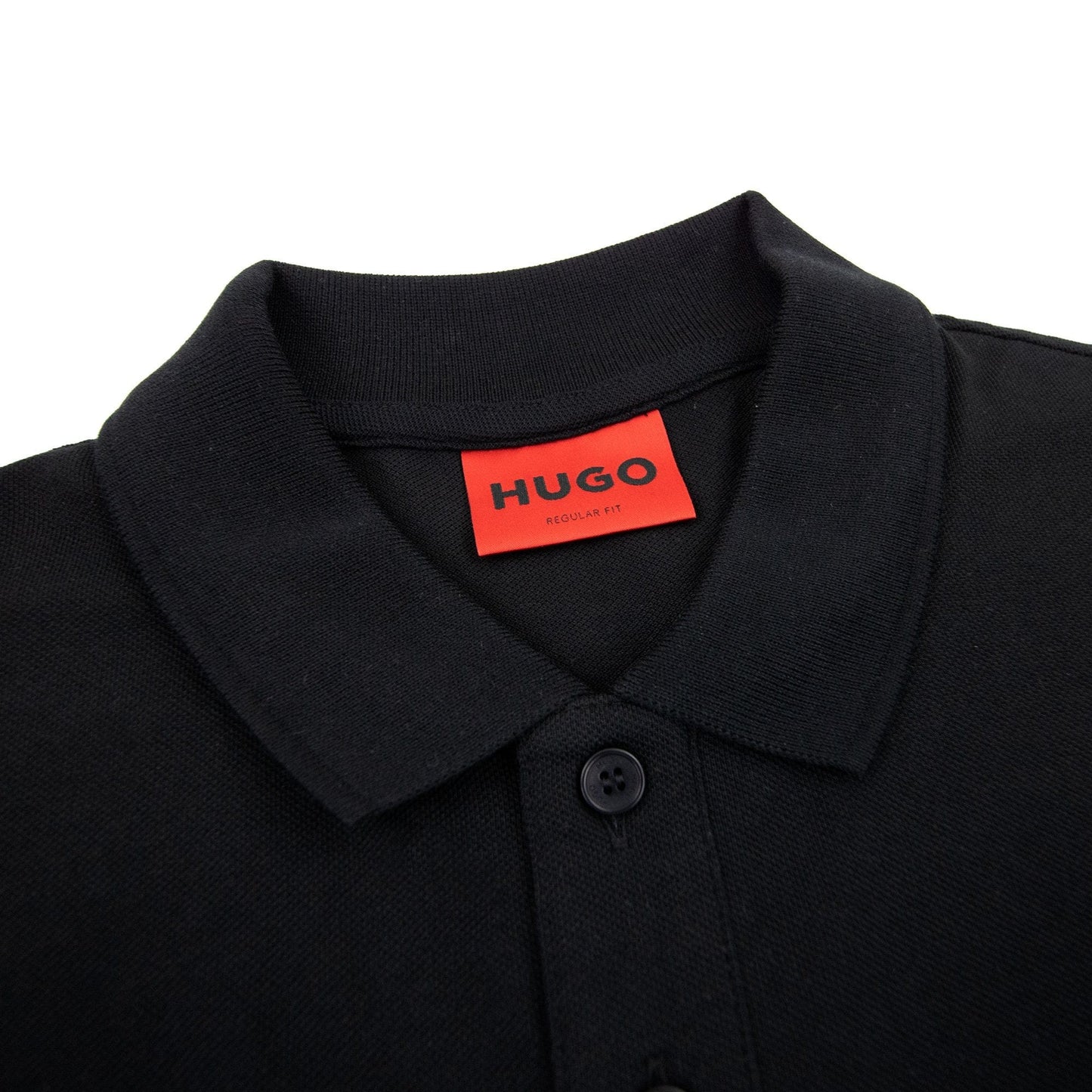 Hugo Donos222 Regular Fit Polo Black 001