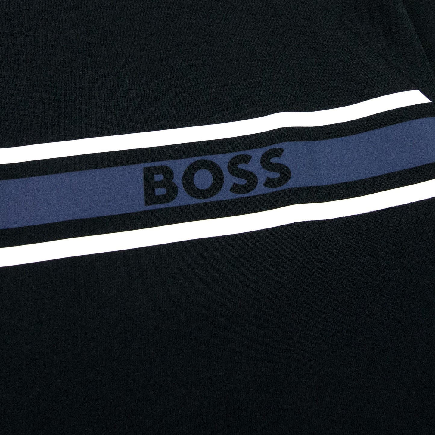 Hugo Boss Authentic Logo Crewneck Sweatshirt Black 001