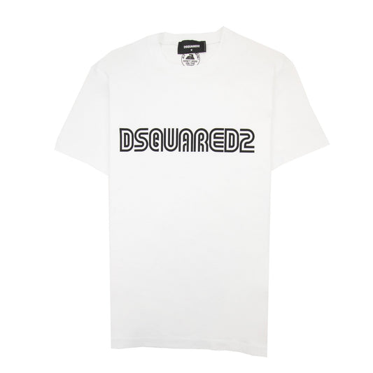 Dsquared2 D2 Outline Cool Tee White