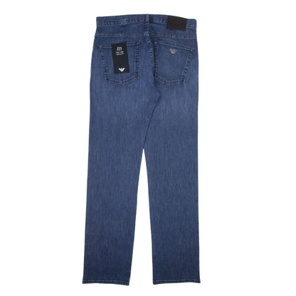 Emporio Armani J21 Regular Fit 5 Pocket Jean Denim Blue 0943