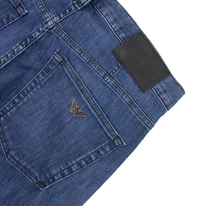 Emporio Armani J21 Regular Fit 5 Pocket Jean Denim Blue 0943