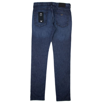 Emporio Armani J06 Mid-wash Slim-fit Denim Jeans Denim